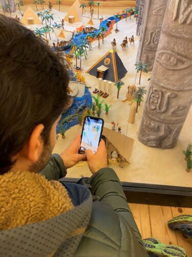 Fotos machen der faszinierenden PLAYMOBIL Weltreise
