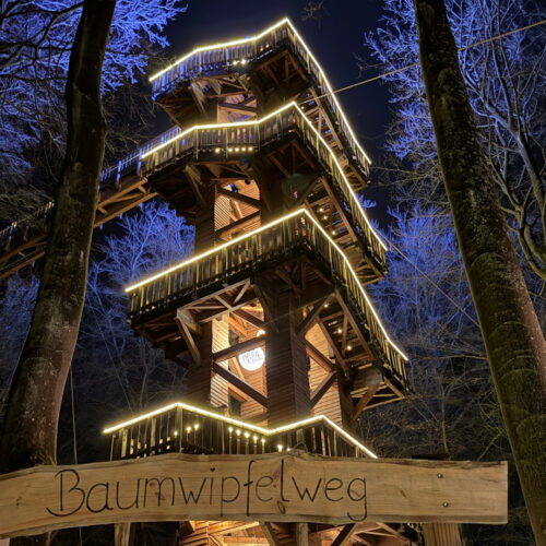 Eingang zum Baumwipfelweg Bad Camberg